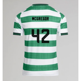 Celtic Callum McGregor #42 Maglia Gara Casa Repliche 2025-26 Maniche Corte